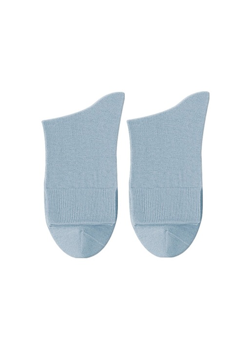 Sosete barbatesti PremierPeds, casual business, bumbac, lungime medie, 38-46, set 2 perechi, Albastru safir