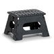 Taburet antiderapant, 35 x 28 x 22 cm, ZELLER - antracit