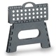Taburet antiderapant, 35 x 28 x 22 cm, ZELLER - antracit