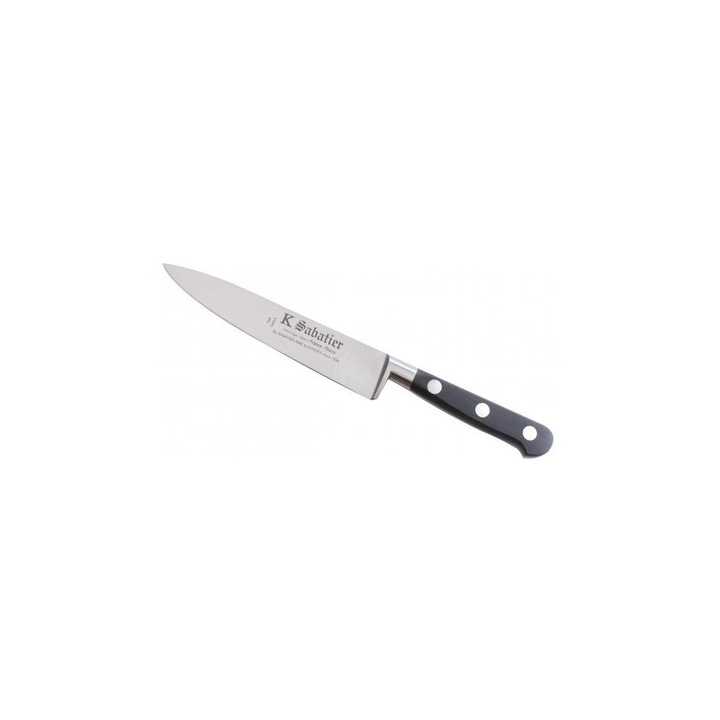 Cutit de gatit, lungime 10cm, otel carbon, Sabatier Au Carbone