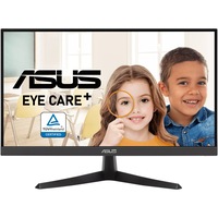 Monitor LED IPS Asus 21.45", Full HD (1920x1080), 75Hz, 1ms, AMD FreeSync, Flicker Free, HDMI, Display Port, Jack, negru