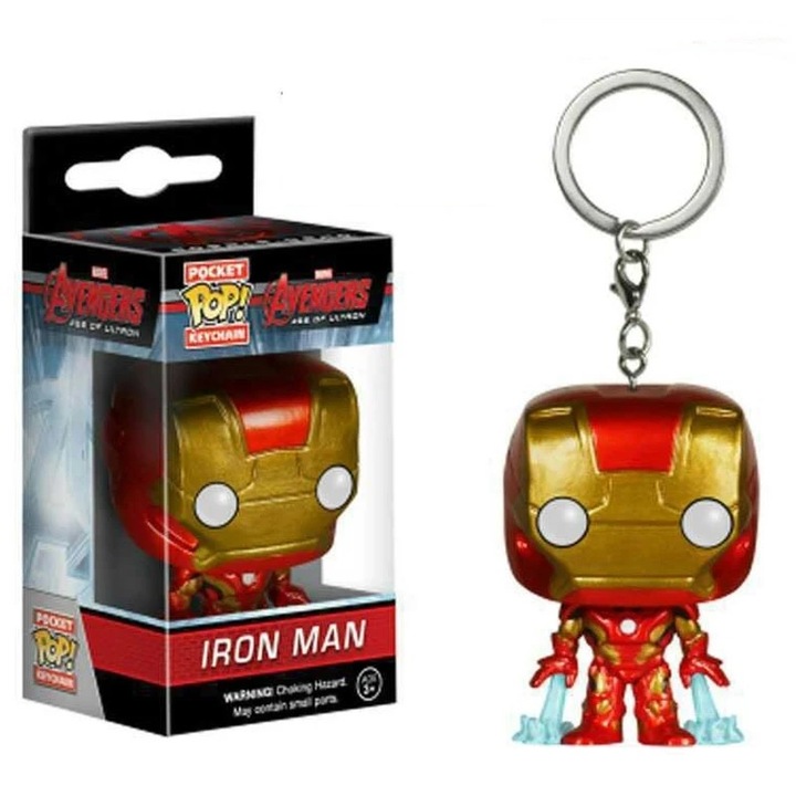 Ключодържател с фигурка Funko Pocket Pop, Marvel Ironman, 4 см