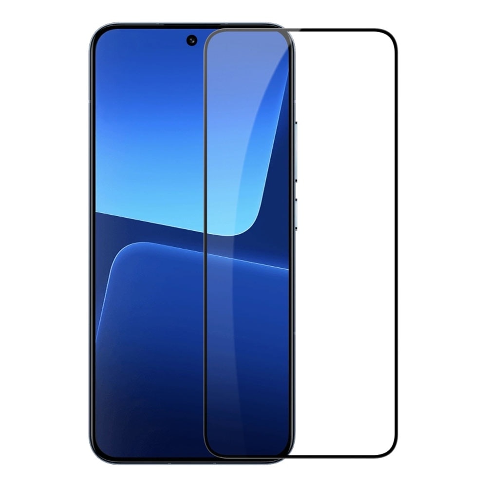 Folie protectie, compatibila cu Xiaomi 13, Sticla securizata, Acoperire completa, Duritate 9H, Pelicula adeziv Full Surface, Anti-dust, Case Friendly, Montare usoara, Transparenta