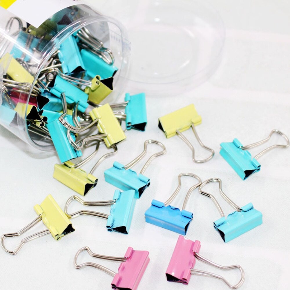 Clipsuri Checu Clipsuri metalice, 19mm, set 80, multicolor - eMAG.ro