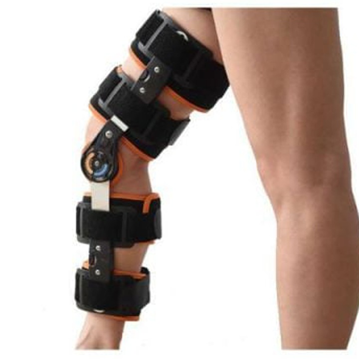 Orteza de genunchi cu articulatie ajustabila universala