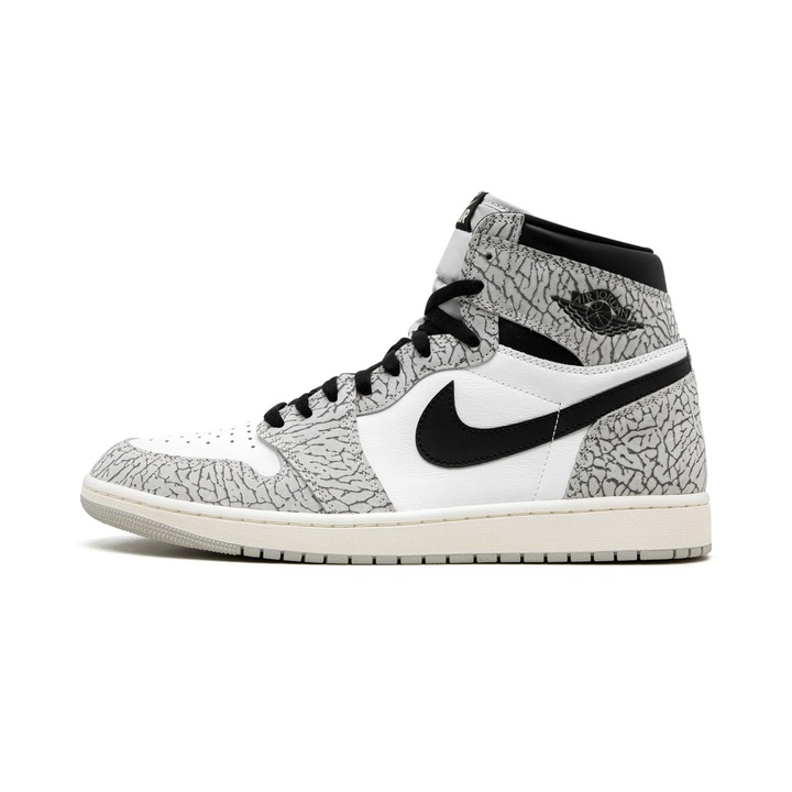 Air Jordan 1 High White Cement
