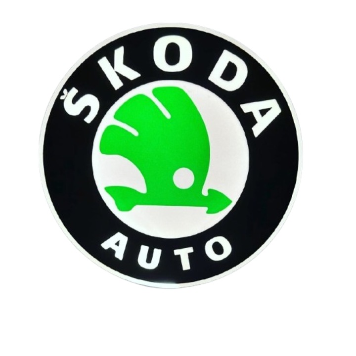Semn luminos LED logo "Skoda"