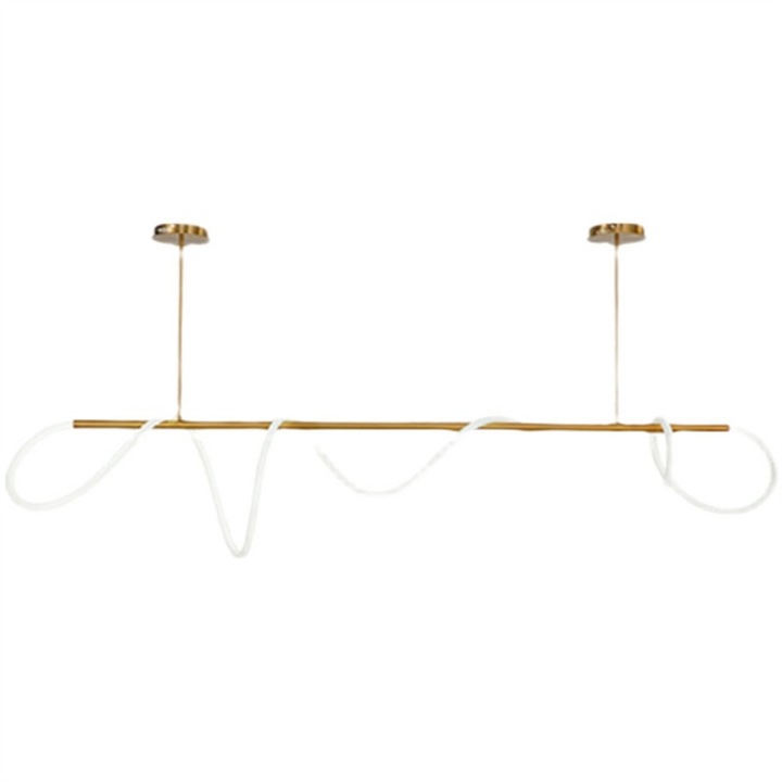 Led полилей, италиански дизайн, минималистичен, 120 см, 70 W