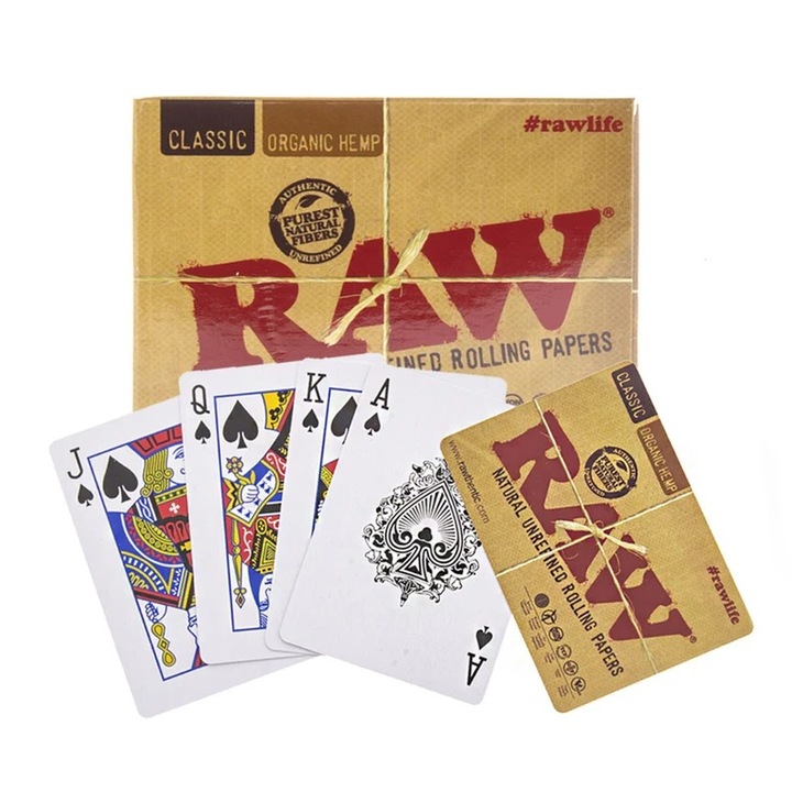 Комплект от 54 карти за игра Raw Classic