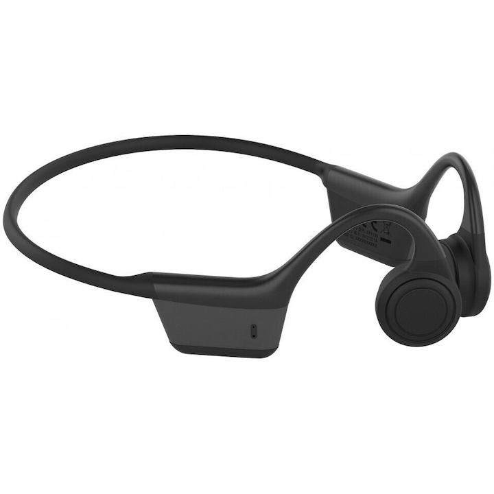 Casti fara fir, Bluetooth 5.4, atarna pe ureche, calitate HD a sunetului, sunet stereo bilateral, autonomie 8 ore, rezistent la apa IPX5, material silicon, compact si portabil, culoare bej