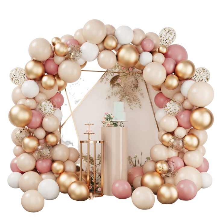 Комплект балони NEW HUAAO, 101 части, многоцветни, парти украса