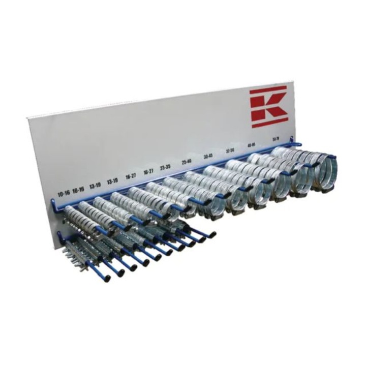 Асортиментна стойка за скоби за маркучи Kramp