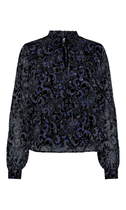 Női blúz Jacqueline de Yong, 4560, poliészter, Kék