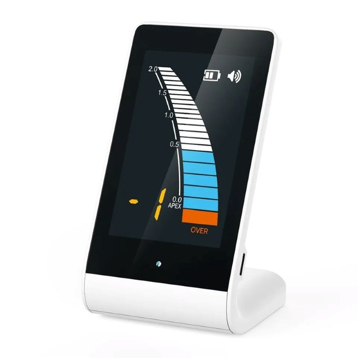 Mini Apex Locator RALRAZ – Dispozitiv de masurare a canalului radicular pentru localizarea apexului endodontic, Ecran: LCD de 3.2', Alb