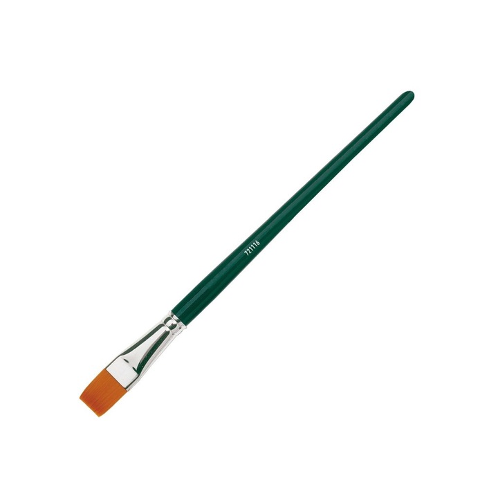 Pensula universala plata din par sintetic Kreul Basic marimea 16