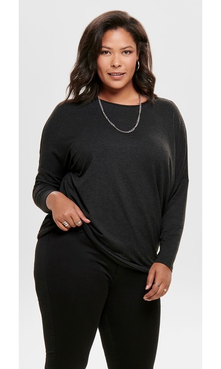 CSAK CARMAKOMA női blúz, 3901, Textil, Fekete