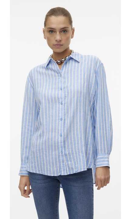 Női blúz VERO MODA, 7319, Viskóz, Kék