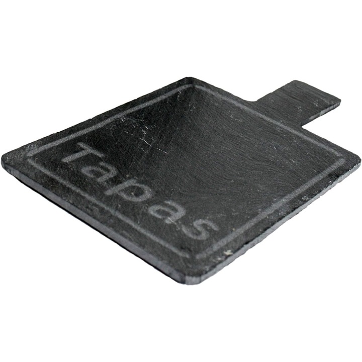 Чиния от шисти за предястия, 19x11 см, Vin Bouquet-FIH 358