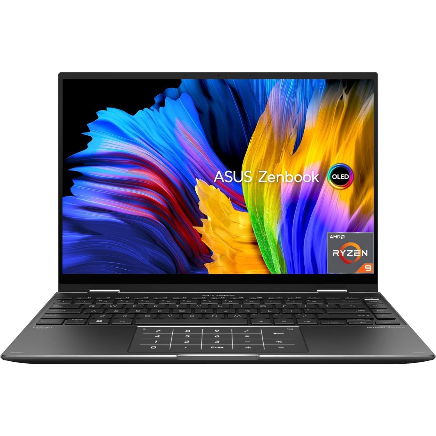 Laptop 2in1 ASUS Zenbook 14 Flip OLED, UN5401QA Convertible 360 ...