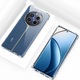 Husa protectie Mat-Tech compatibila cu Realme 12 Pro / 12 Pro Plus 5G, Protectie Camera, Colturi anti-soc, Decupaje Precise, Rezistenta la impact, Margini ridicate pentru protectia ecranului, Transparenta