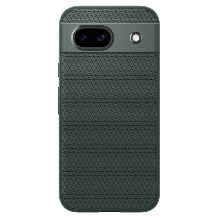 Spigen Liquid Air tok Google Pixel 8a telefonhoz, mélyzöld