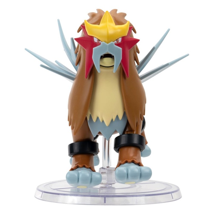 Figurina Jazwares, Pokemon 25th Anniversary, Entei, 15 cm, in cutie cadou