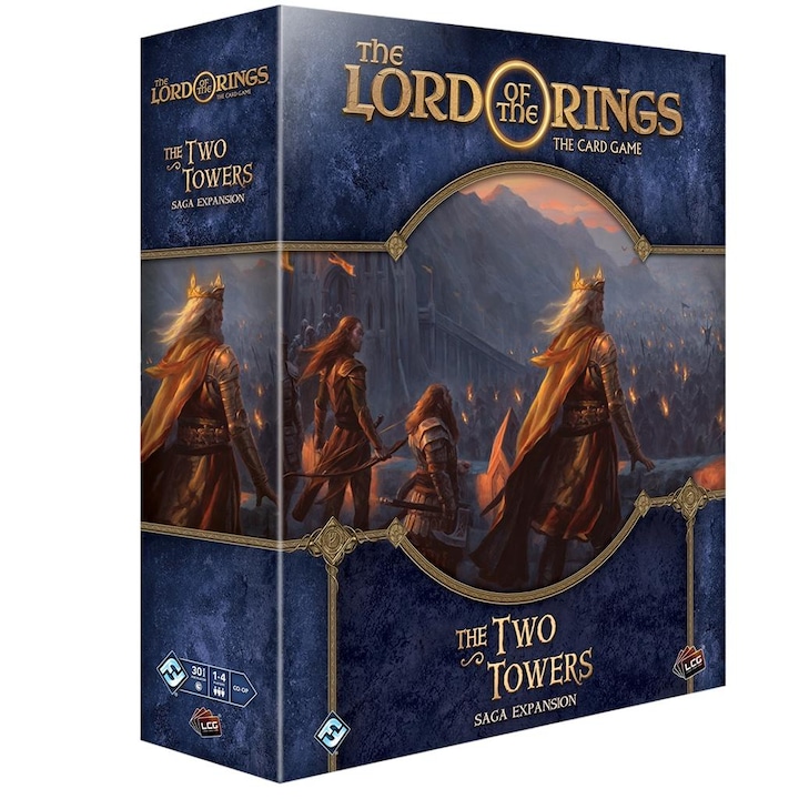 Разширение за настолна игра Fantasy Flight Games, Властелинът на пръстените: Картовата игра - Разширение за сагата „Две кули“