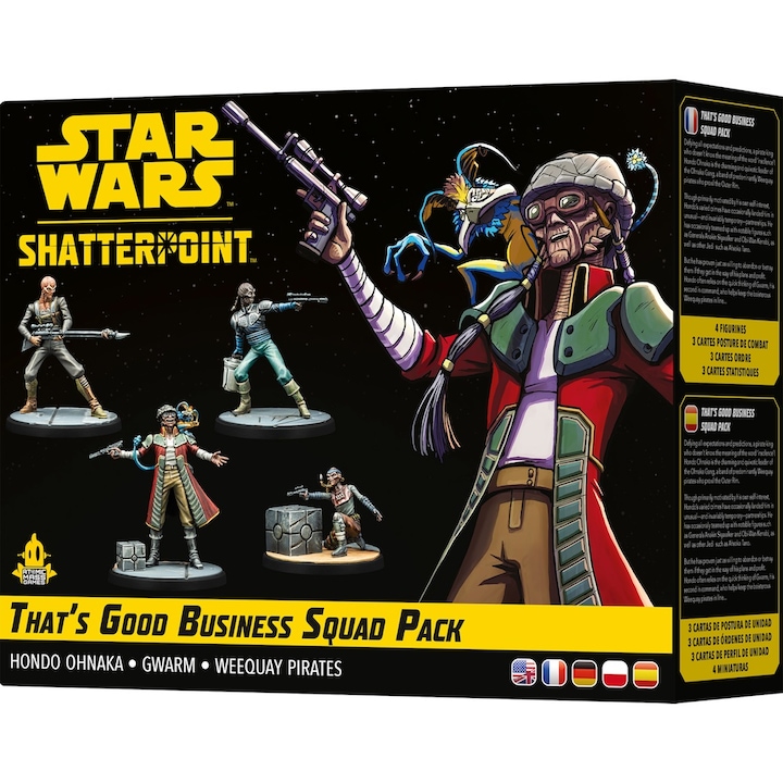 ΠΠ°ΡΡΠΎΠ»Π½Π° ΠΈΠ³ΡΠ° Atomic Mass Games, Star Wars Shatterpoint, 4 ΡΠΈΠ³ΡΡΠΊΠΈ, Hondo Ohnaka & Gwarm