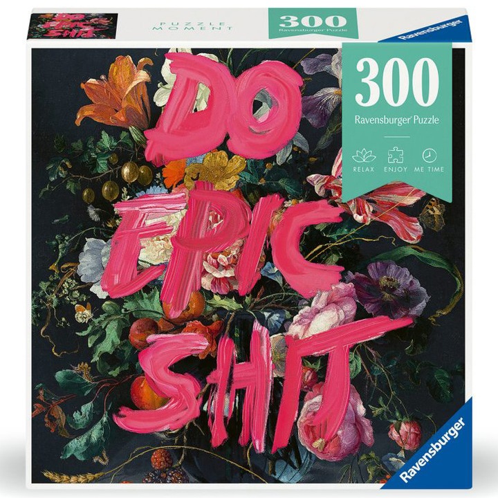 Ravensburger puzzle, Moment, Virágváza, 300 darabos
