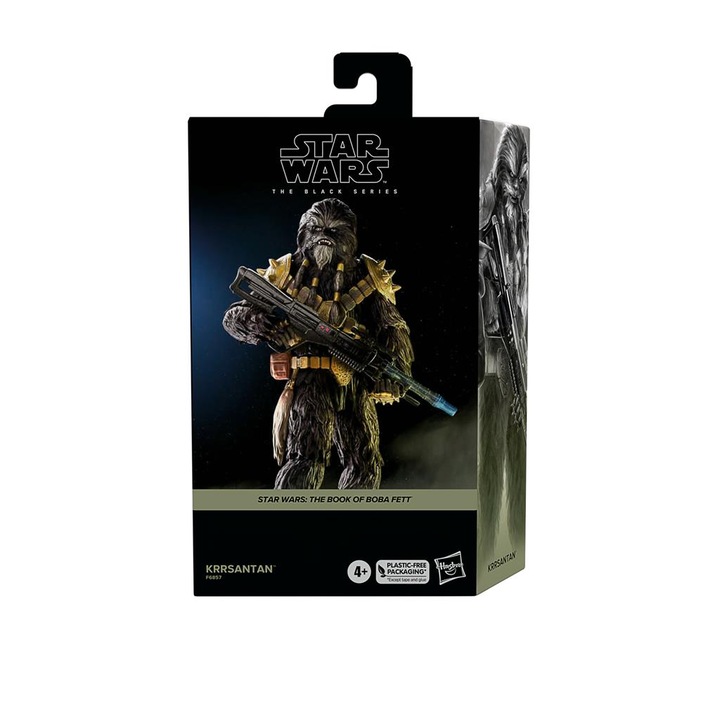Figurina Hasbro, The Vintage Collection, Krrsantan din The Book of Boba Fett, 10cm, cu accesorii