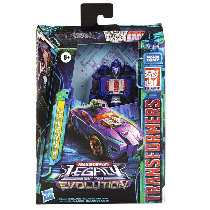Figura Hasbro Transformers Legacy Evolution Deluxe osztály, Cyberverse Universe Shadow Striker