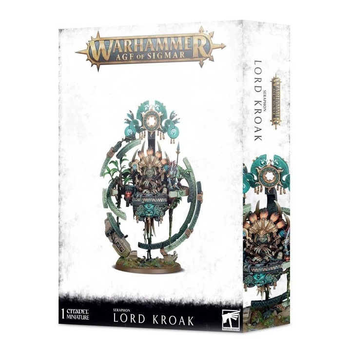 Фигурка Games Workshop, Seraphon: Lord Kroak, 56 компонента, 80 mm основа