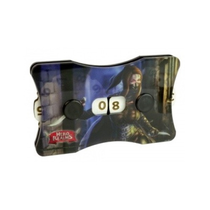 Társasjáték kiegészítő, Életszámláló - Hero Realms Tolvaj