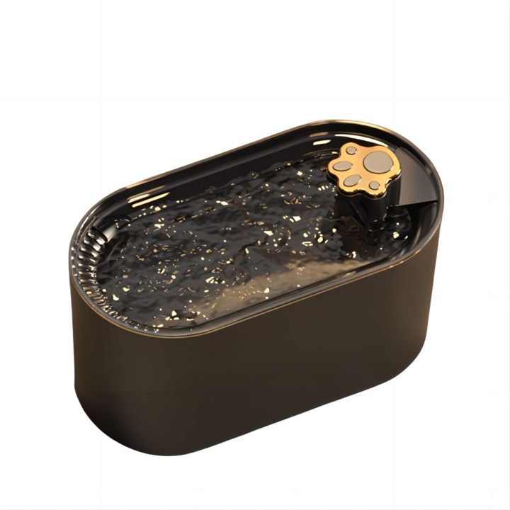 Dispenser inteligent de apa pentru animale de companie KS-800 Pro, capacitate mare de 3L, protectie impotriva lipsei de apa, echipat cu lumina, vizibil chiar si pe timp de noapte, gri