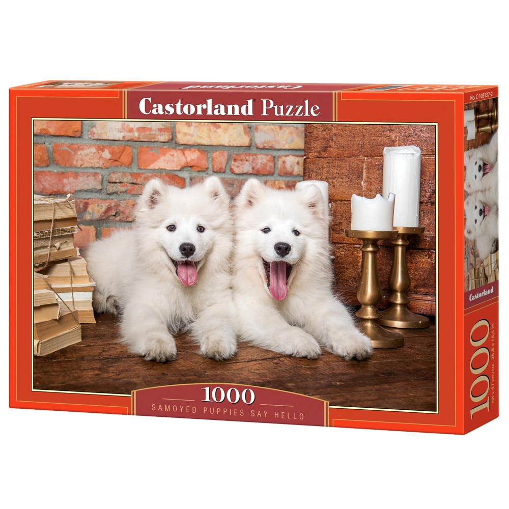 Puzzle Castorland 1000 piese, Catelusi, 68x47cm - eMAG.ro