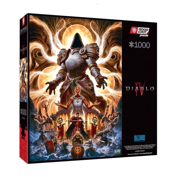 Пъзел 1000 части Diablo IV Inarius The Father, 48x68cm