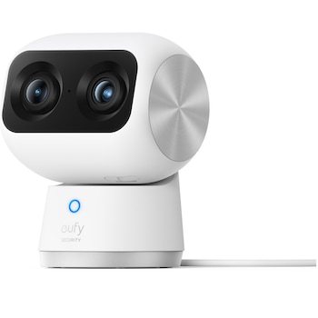 Camera de supraveghere eufy S350 Dual Camera PTZ, Rezolutie 4K UHD, 8× Zoom, Wi-Fi 6, AI