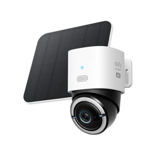 Camera de supraveghere eufy S330 4G LTE Cam, Wi-Fi, 4K UHD Pan/Tilt, AI, Panou Solar