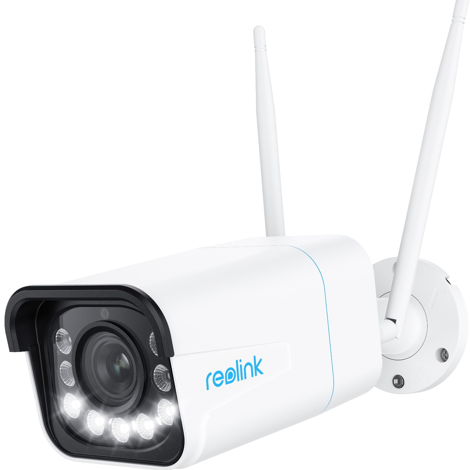 Camera de supraveghere Reolink W430 4K 8MP Ultra HD pentru exterior cu Wi-Fi 6 de ultima generatie, zoom optic 5X, detectie persoane/vehicule/animale, Full color Night Vision, Two-