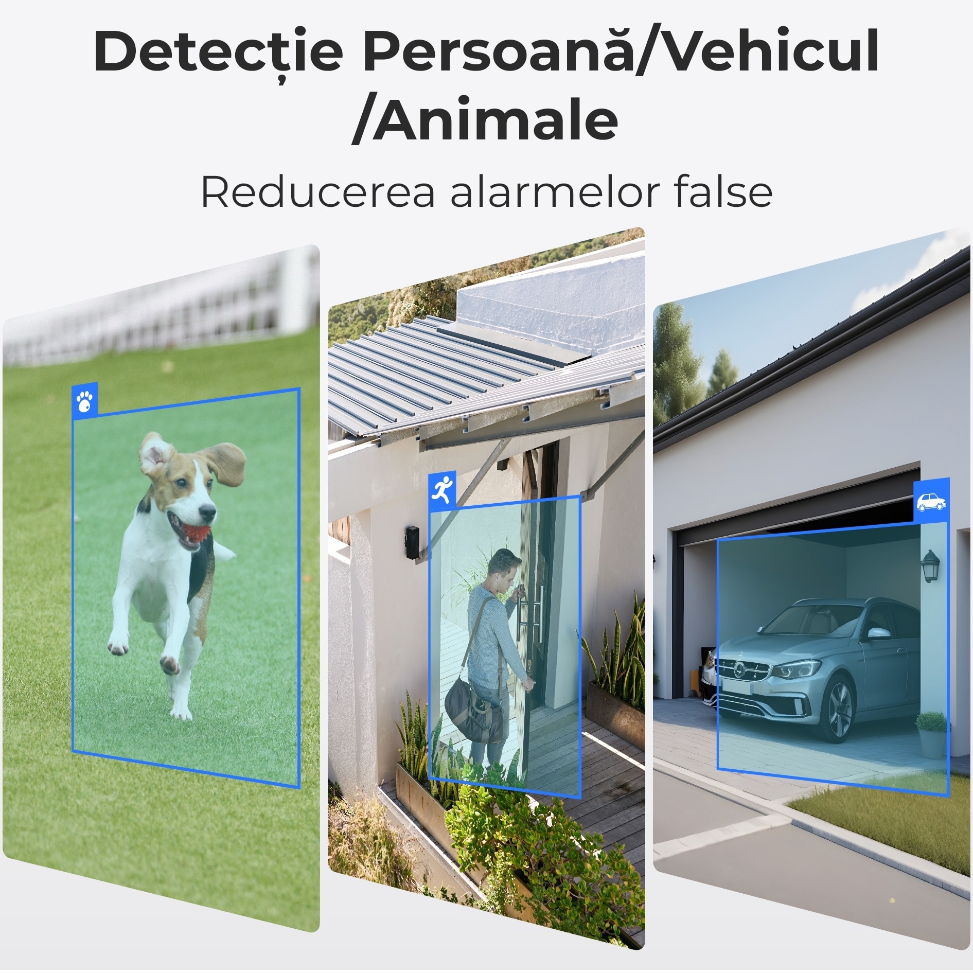Camera de supraveghere pentru exterior Reolink E540 2K+ 5MP cu Pan