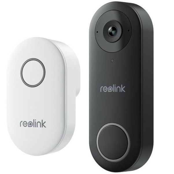 Camera de supraveghere Wi-Fi Reolink D340W 5MP, diagonala 180°, camera de supraveghere 2,4/5GHz, detectare persoane/pachet, audio bidirectional, stocare locala, functioneaza cu NVR