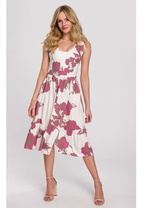 Rochie dama, Decolteu, Eleganta, Maneca lunga, Poliester/Bumbac, Verde, Negru