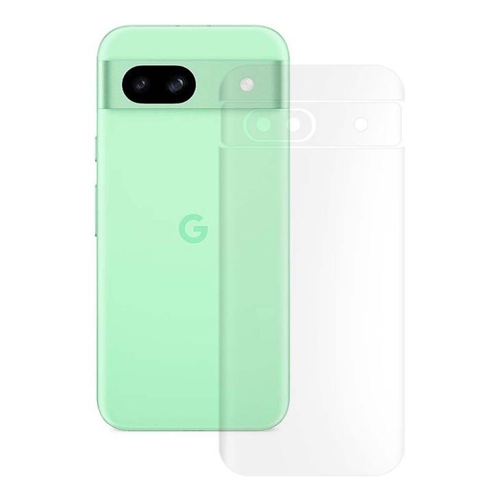 SILKASE matt hátfólia Google Pixel 8a telefonhoz, hátvédelem, szilikon