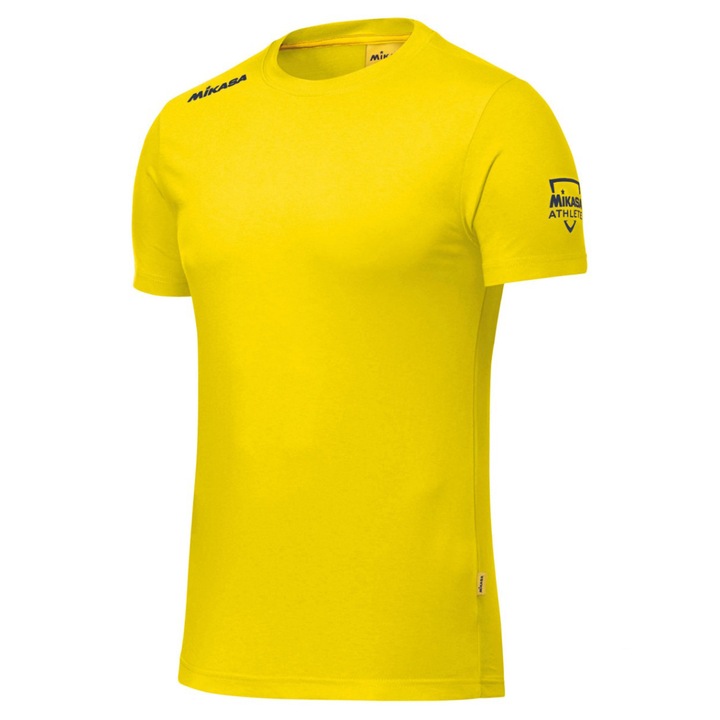 Tricou antrenament unisex galben 2XS
