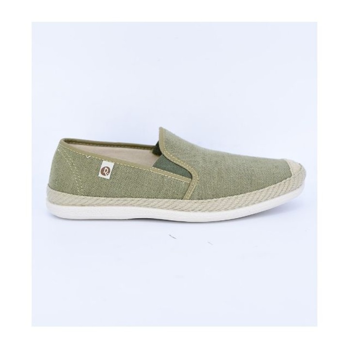 Espadrile barbati, Textil, Roal002, Kaki, Marimea 41 EU