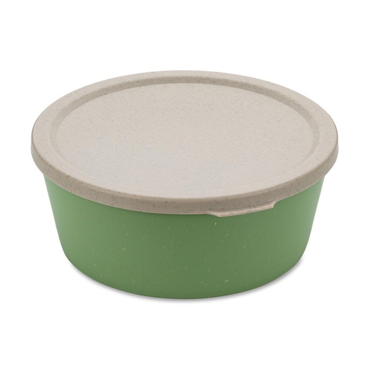 Ételtartó CONNECT BOWL, hermetikus, 400 ml, KOZIOL - természetes zöld levél