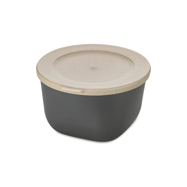 Recipient alimentar CONCEPT, ermetic, 1 l, KOZIOL - gri cenusa naturala