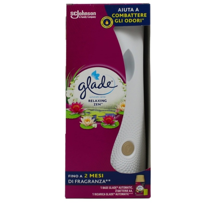 Aparat odorizant pentru camera Glade Automatic Relaxing Zen 269 ml