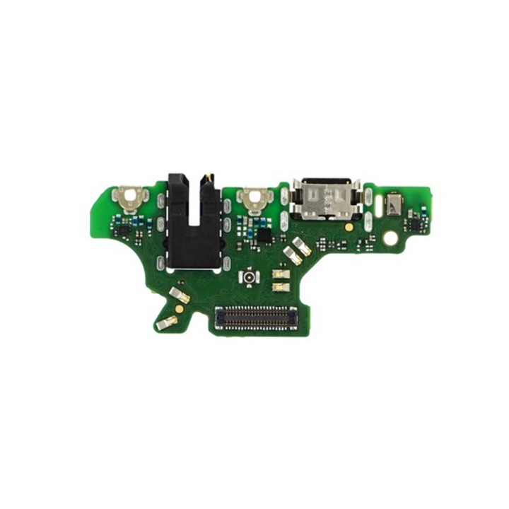 Banda cu Conector Incarcare pentru Huawei P30 lite / nova 4e, OEM (14807), Black