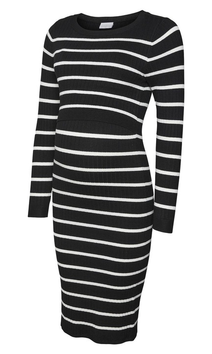 Дамска къса рокля Mamalicious, 5689, Ежедневна, Текстил, Зелени аспержи, XS